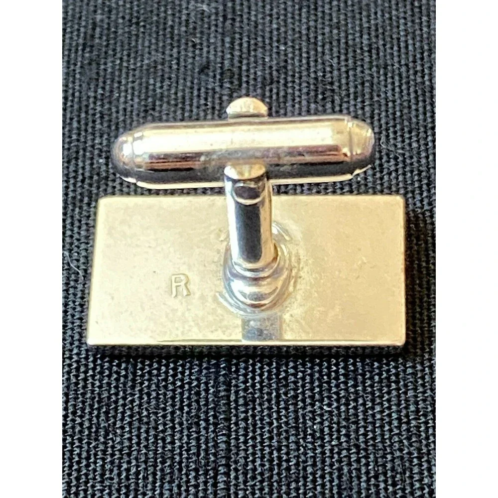 Cufflinks Anson Silver Tone VINTAGE
